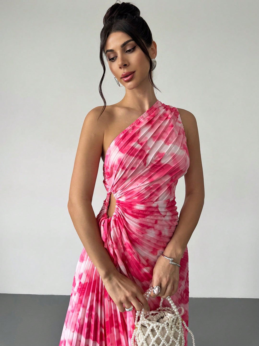 Rochie maxi SHEIN, mix culori