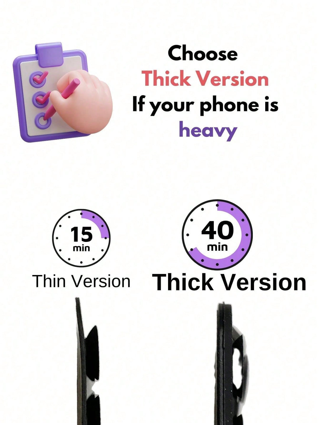 Suport pentru telefon SHEIN, mix culori
