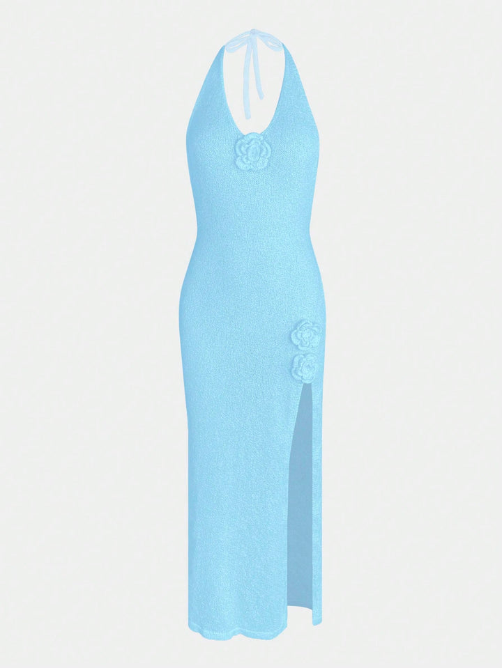 SHEIN maxi ruha, kék