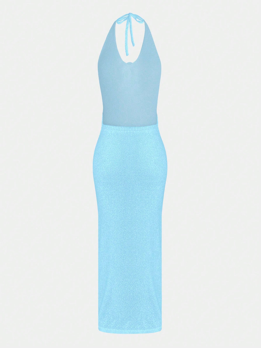 SHEIN maxi ruha, kék