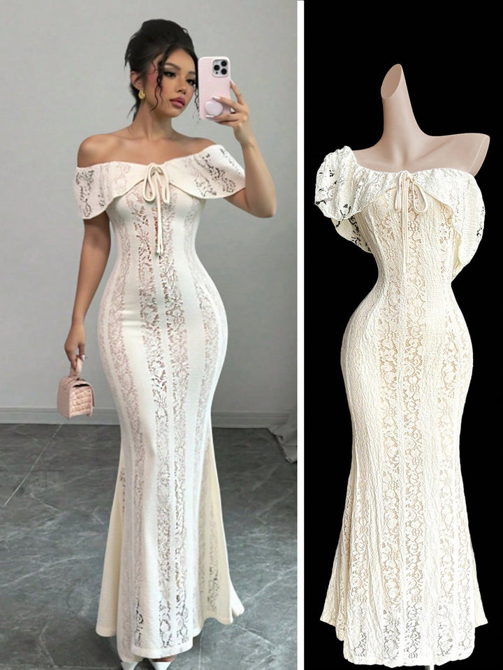 Shein maxi ruha, narancssárga