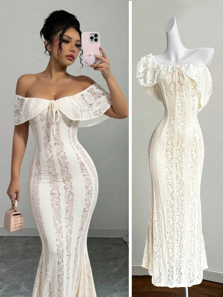 Shein maxi ruha, narancssárga