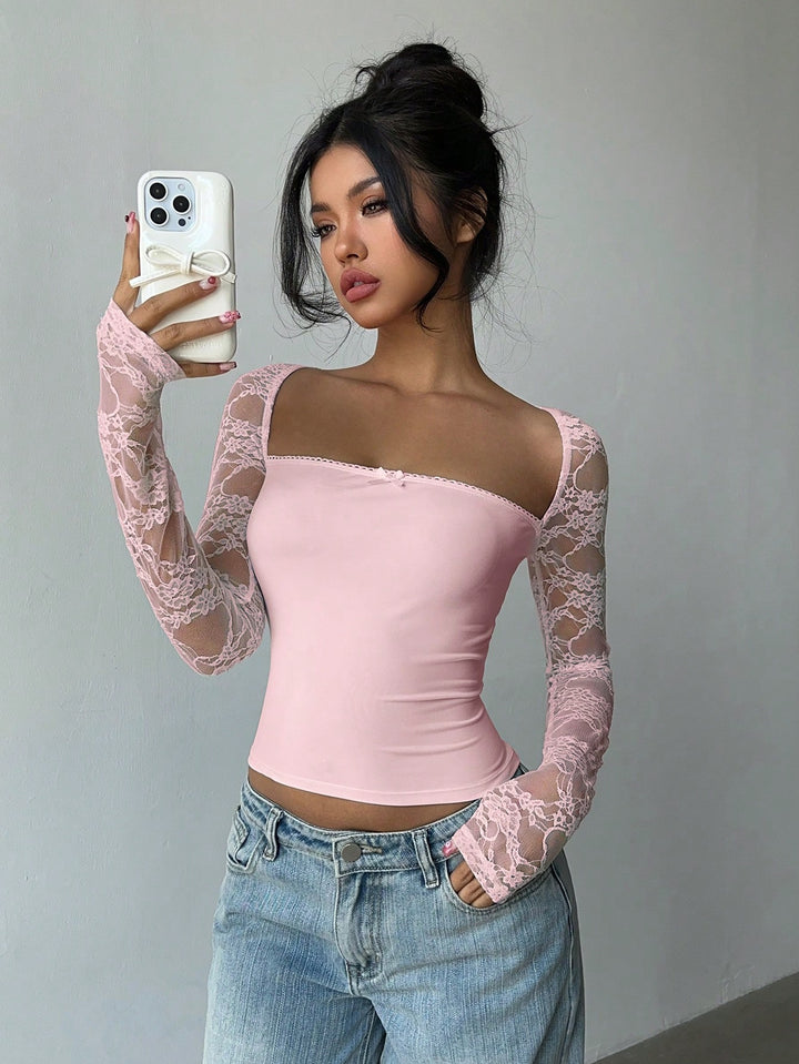 Tricou SHEIN, roz