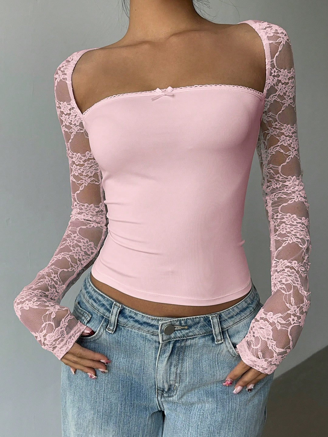 Tricou SHEIN, roz
