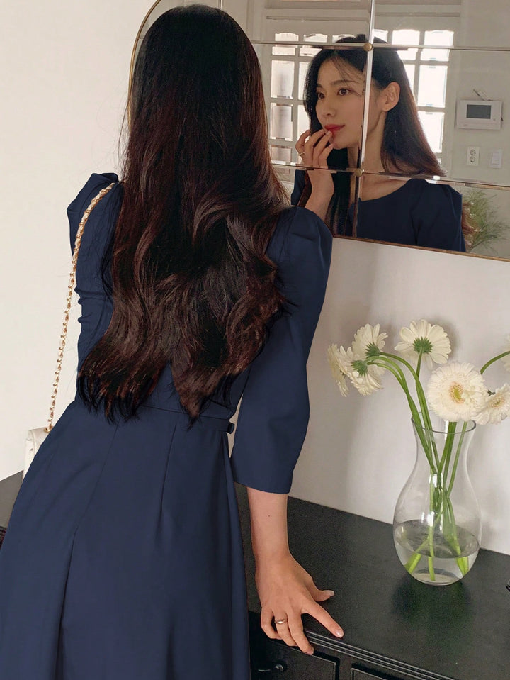 Rochie midi SHEIN, albastru