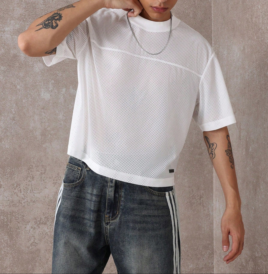 Tricou SUMWON by Shein, alb