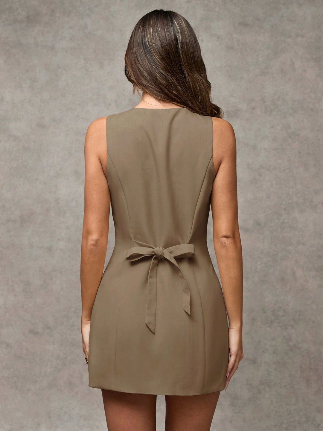 Rochie mini SHEIN, maro