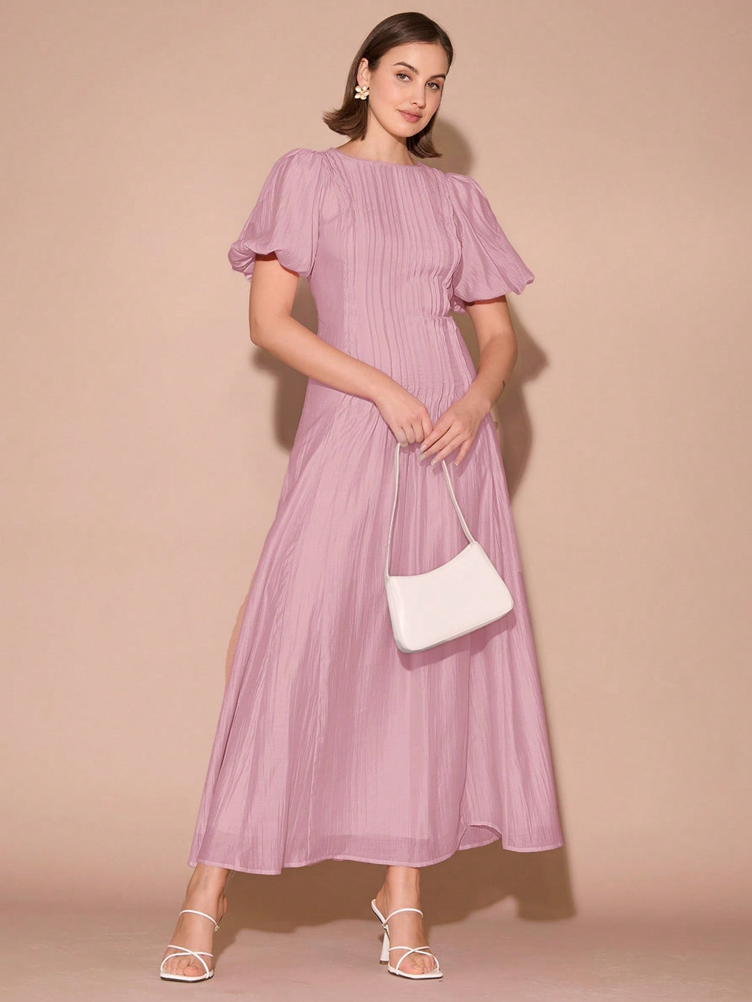 Rochie maxi SHEIN, roz