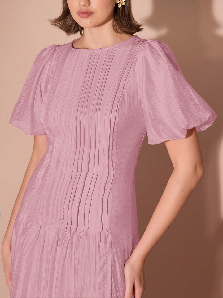 Rochie maxi SHEIN, roz
