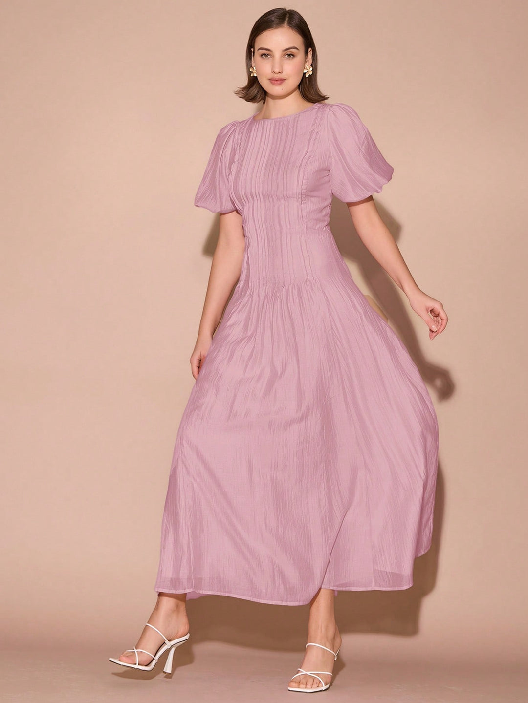 Rochie maxi SHEIN, roz