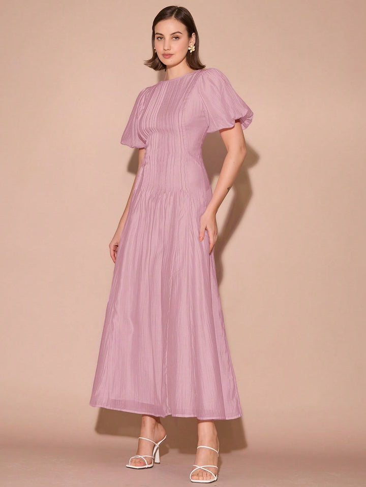 Rochie maxi SHEIN, roz