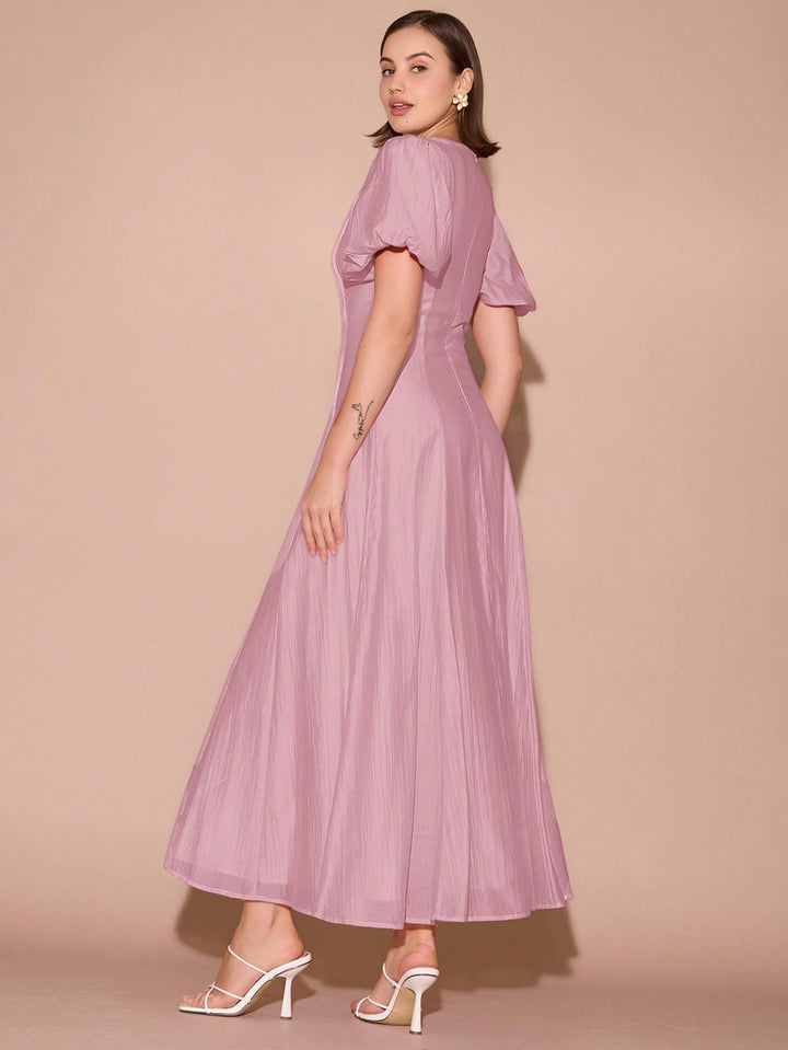 Rochie maxi SHEIN, roz