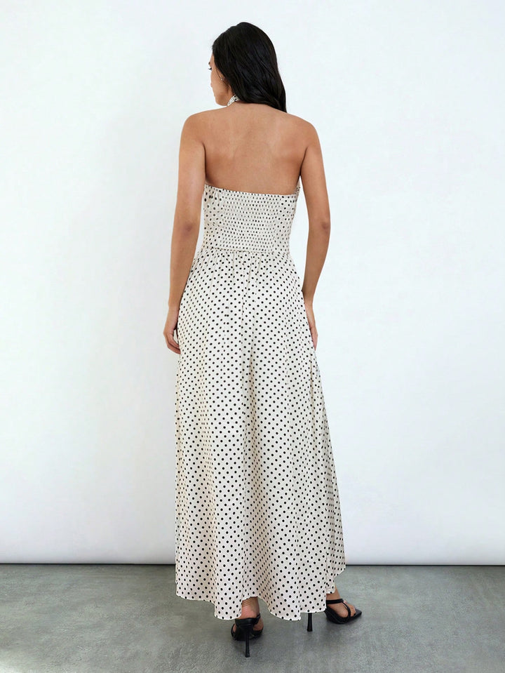 SHEIN maxi ruha, fehér