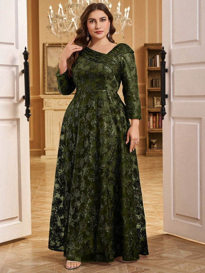 Rochie SHEIN, kaki