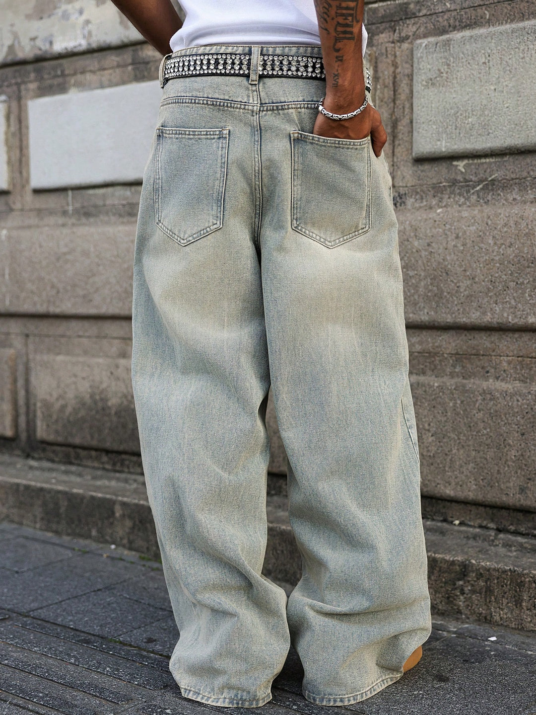 Jeans SHEIN, albastru