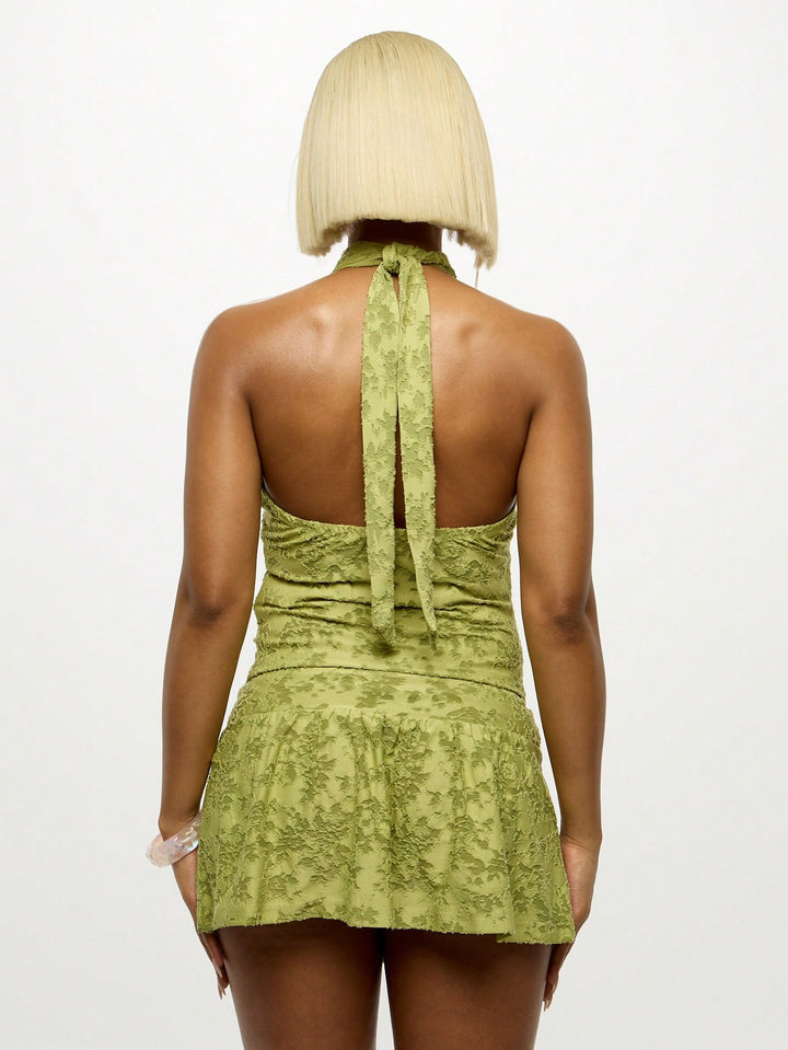 Top SHEIN, verde