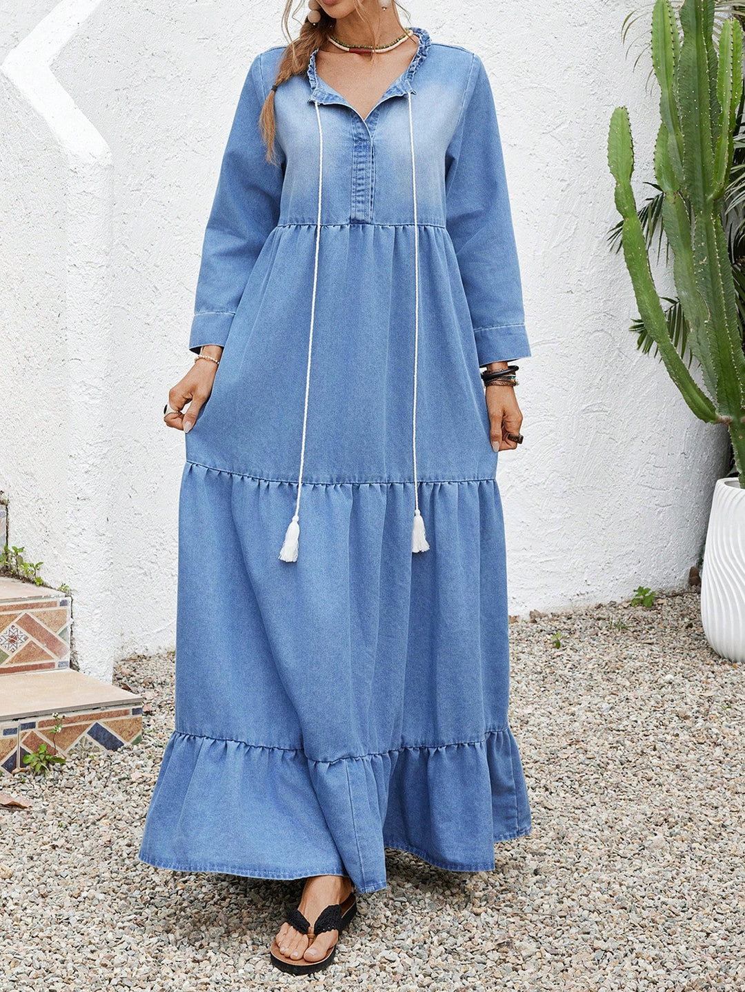 Rochie maxi SHEIN, albastru