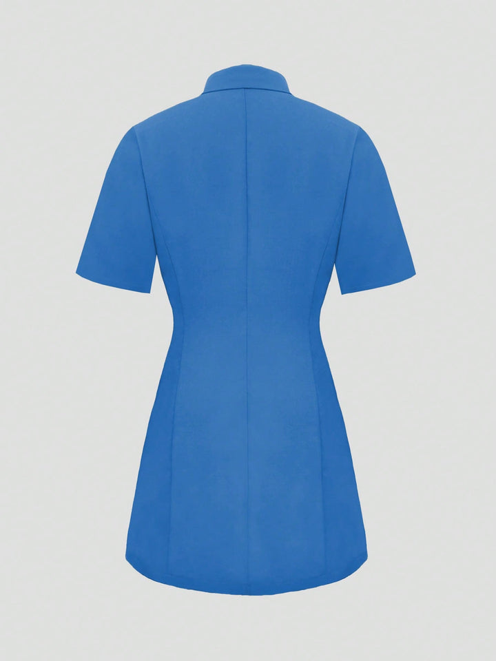 Rochie scurtă SHEIN, albastru