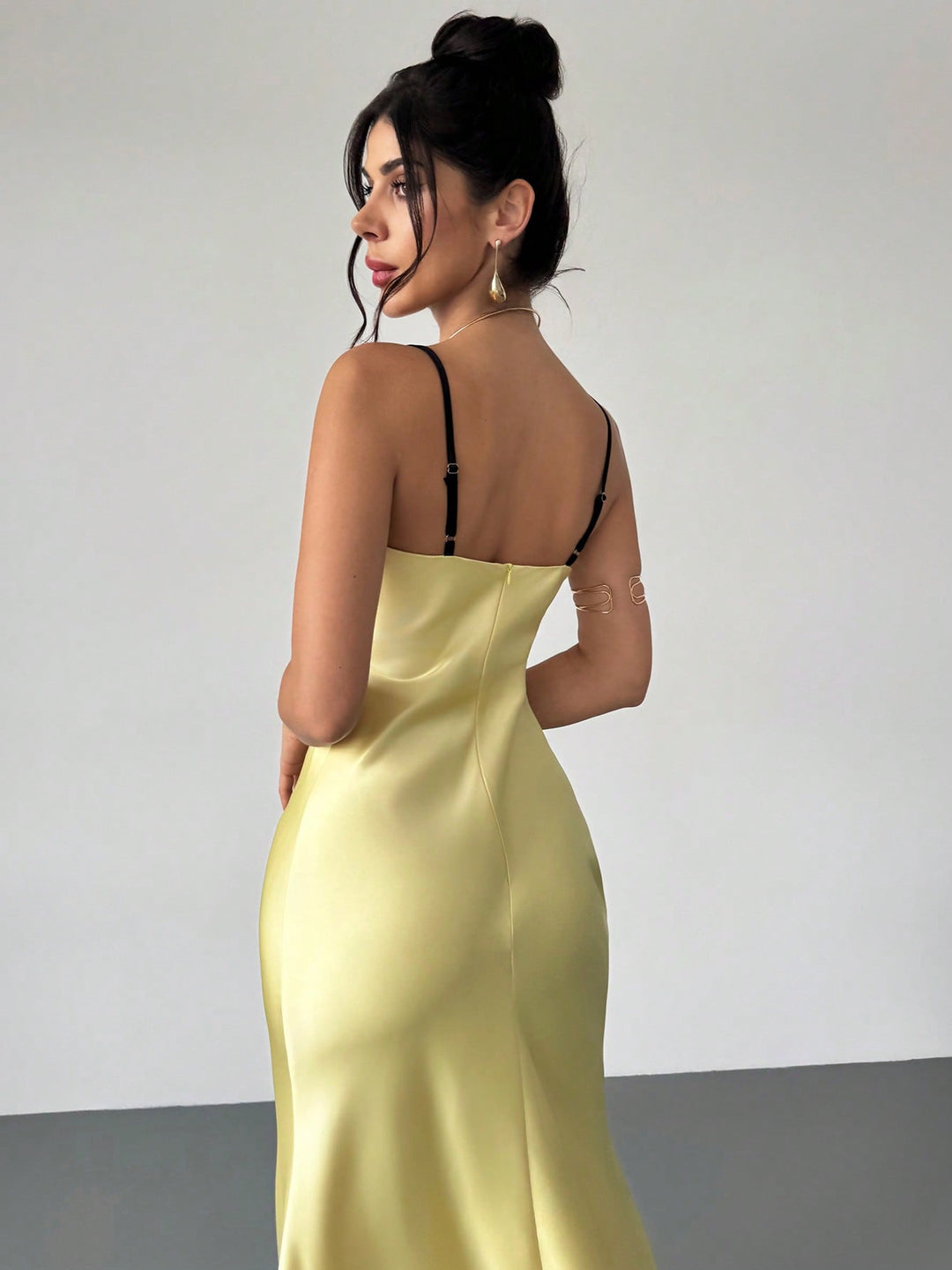 Rochie maxi SHEIN, galben