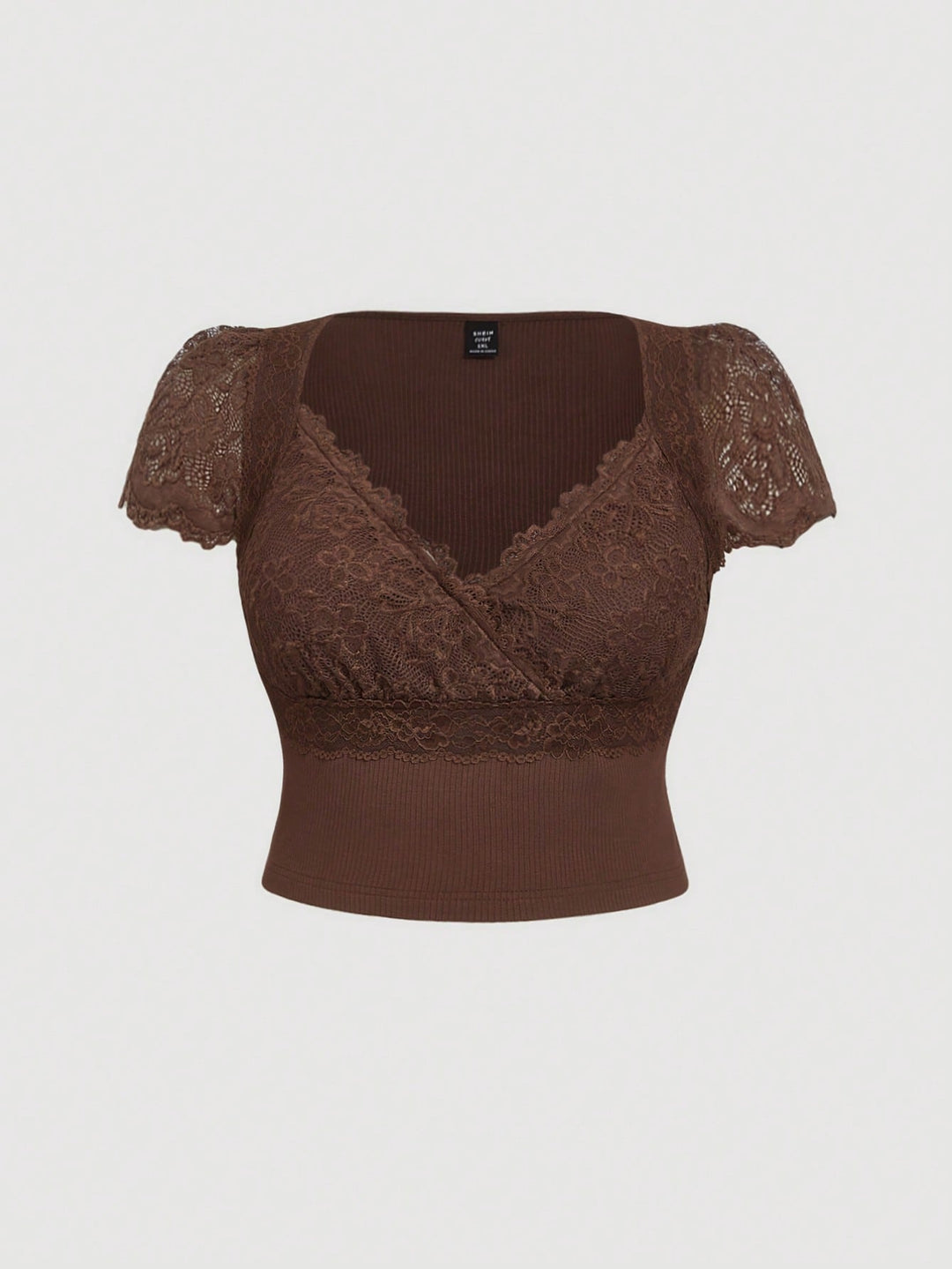 Top Shein Curve+, maro