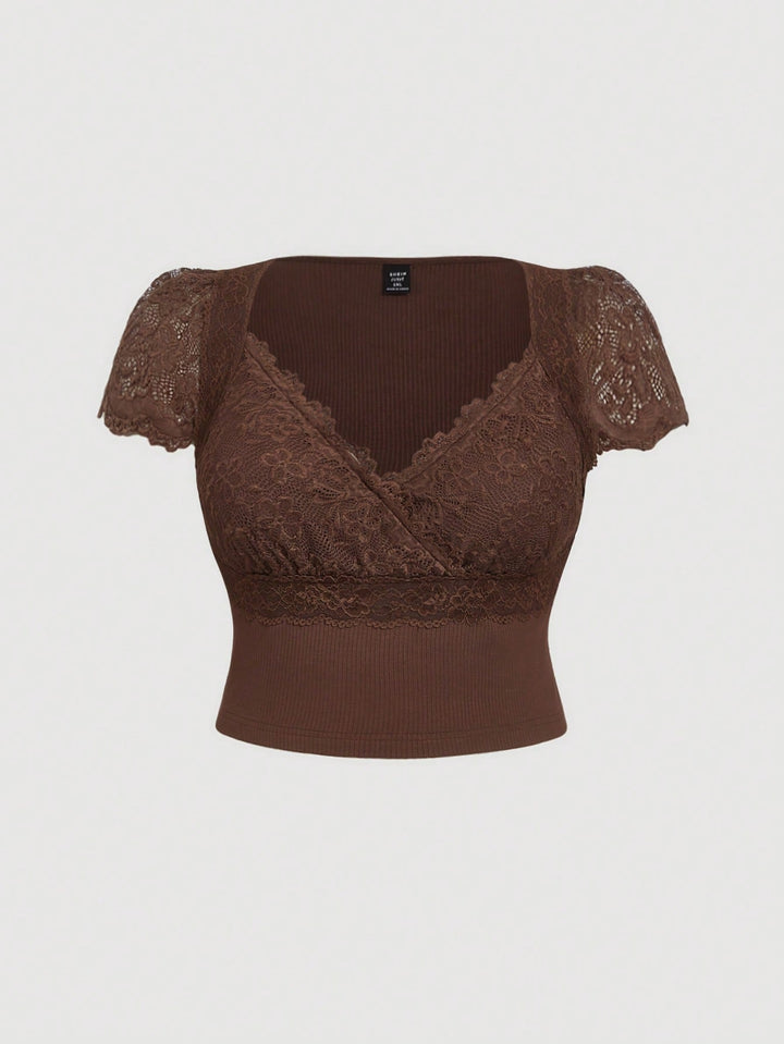 Top Shein Curve+, maro