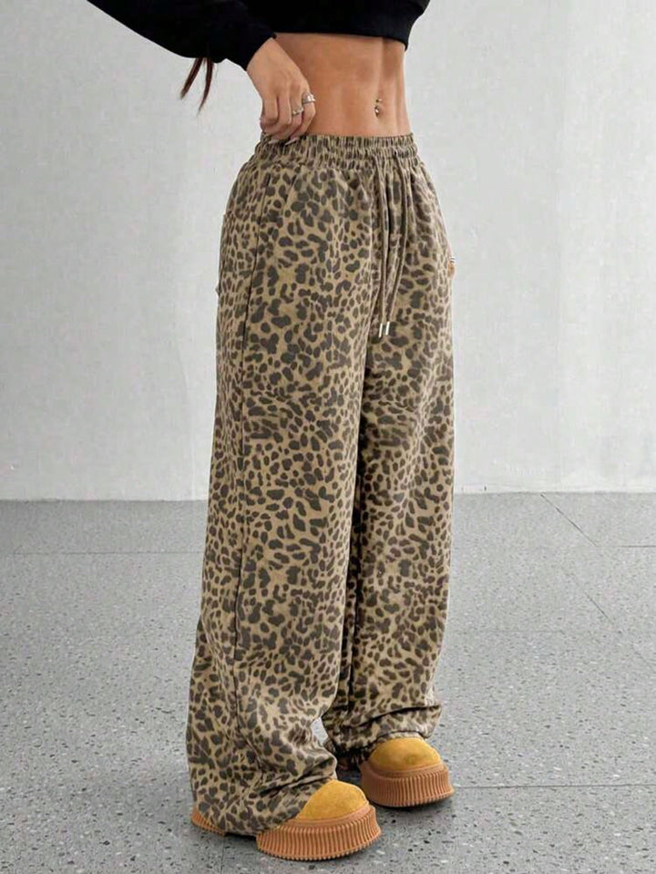 Pantaloni SHEIN, kaki