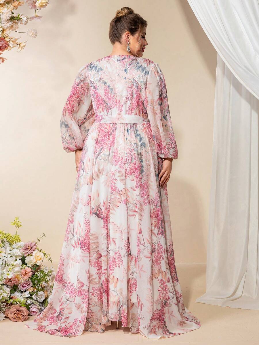 Rochie maxi SHEIN, mix culori