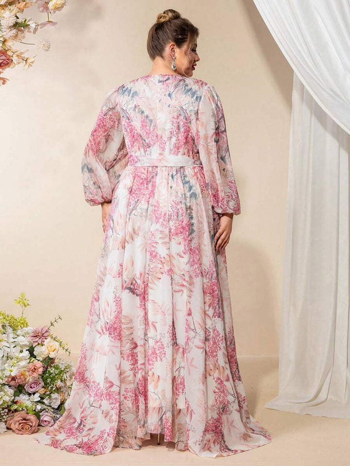 Rochie maxi SHEIN, mix culori