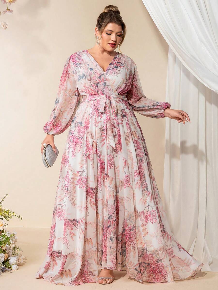 Rochie maxi SHEIN, mix culori
