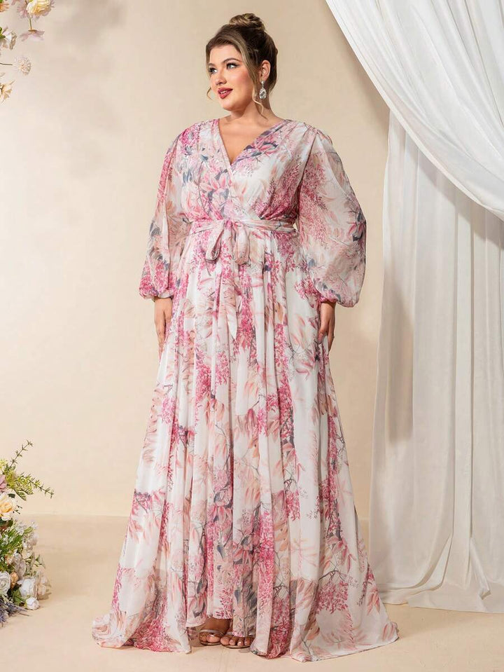 Rochie maxi SHEIN, mix culori