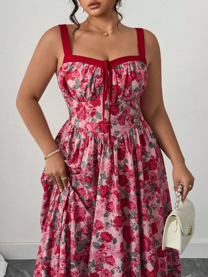 Rochie maxi SHEIN, mix culori