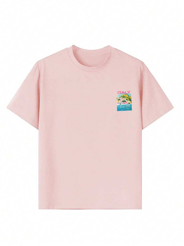 Tricou SHEIN, roz