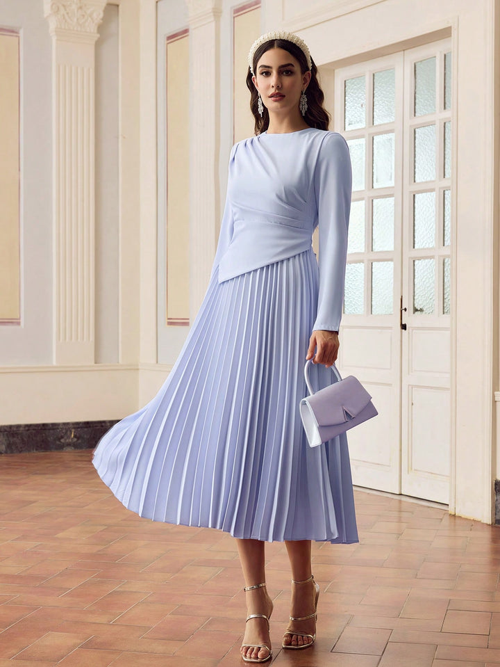 Rochie midi SHEIN, mov