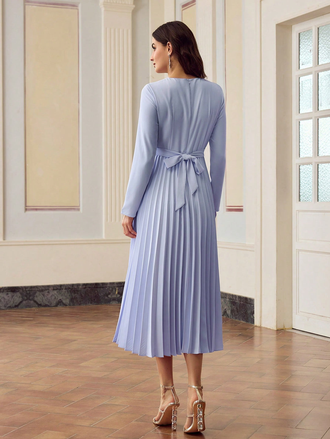 Rochie midi SHEIN, mov