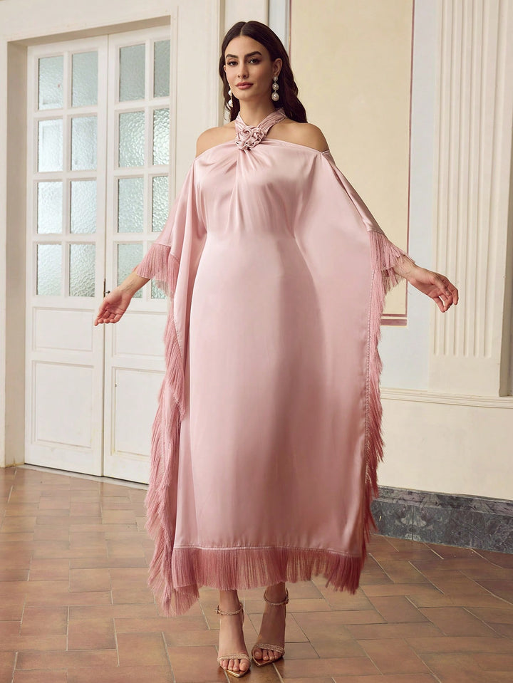Rochie midi SHEIN, roz