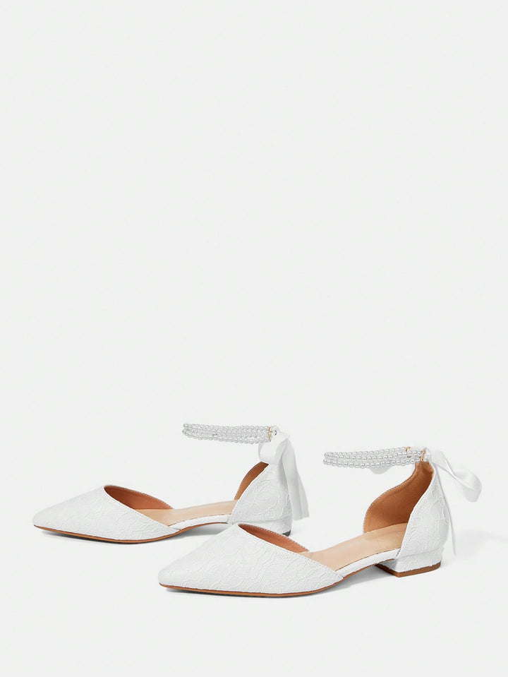 Pantofi SHEIN, alb