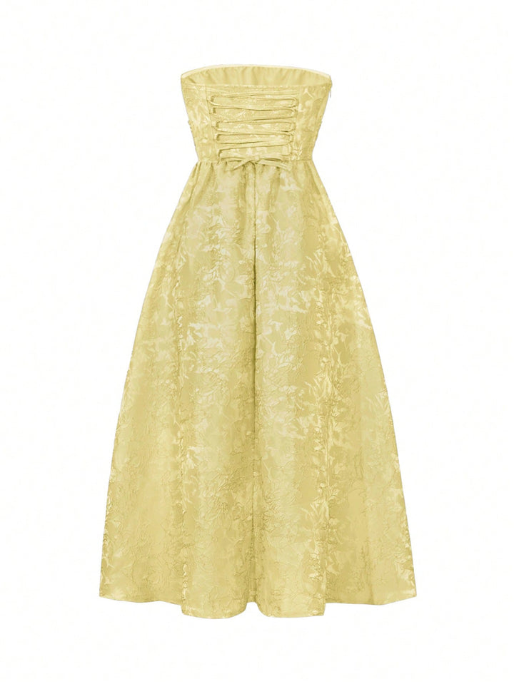 Rochie midi SHEIN, galben