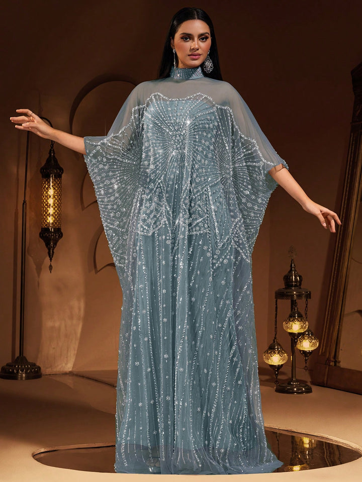 Rochie de ocazie SHEIN, albastru