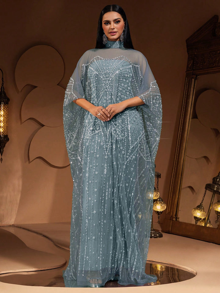 Rochie de ocazie SHEIN, albastru