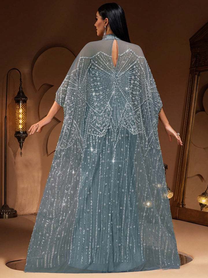Rochie de ocazie SHEIN, albastru