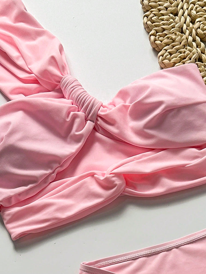 Set bikini SHEIN, roz