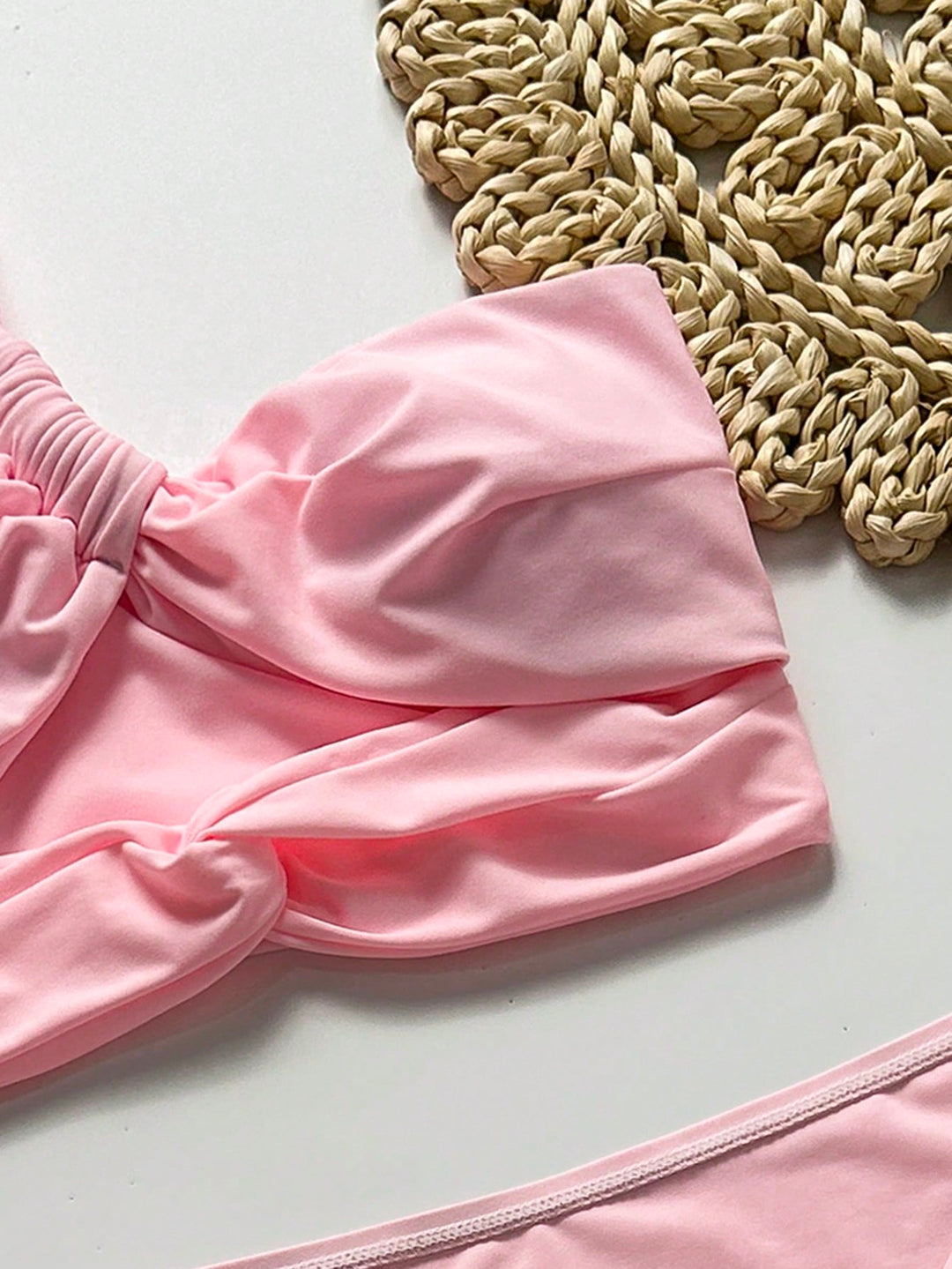 Set bikini SHEIN, roz