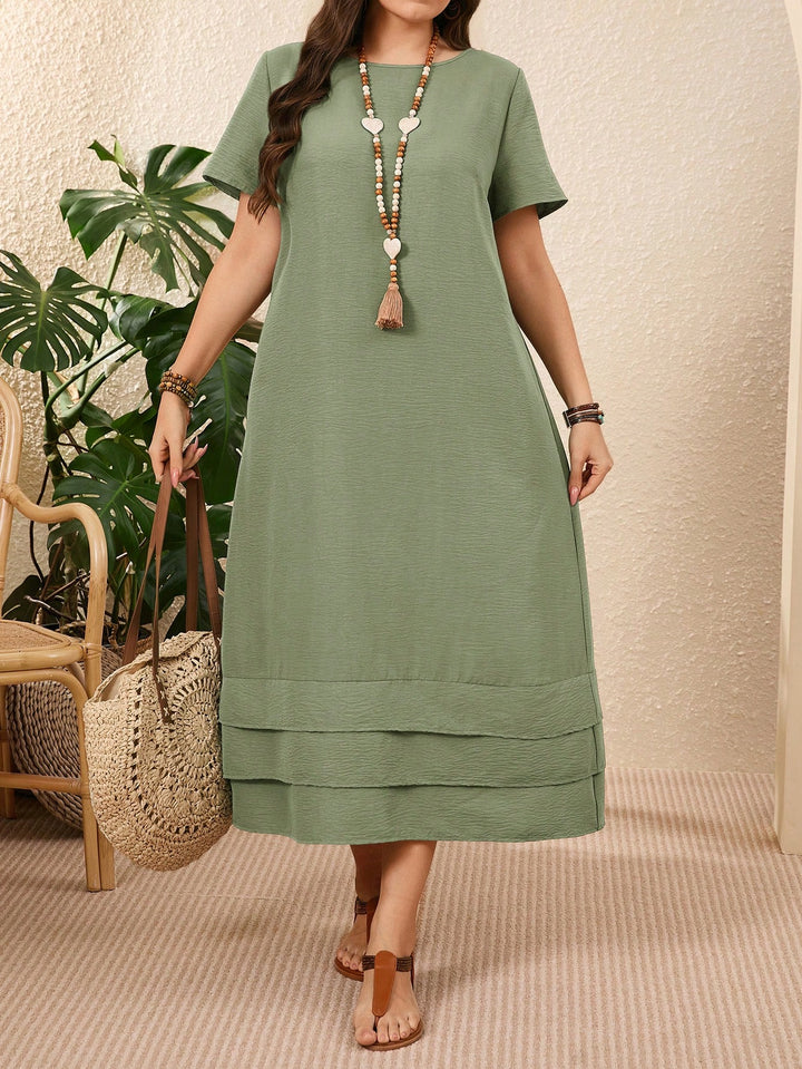 Rochie maxi SHEIN, turcoaz