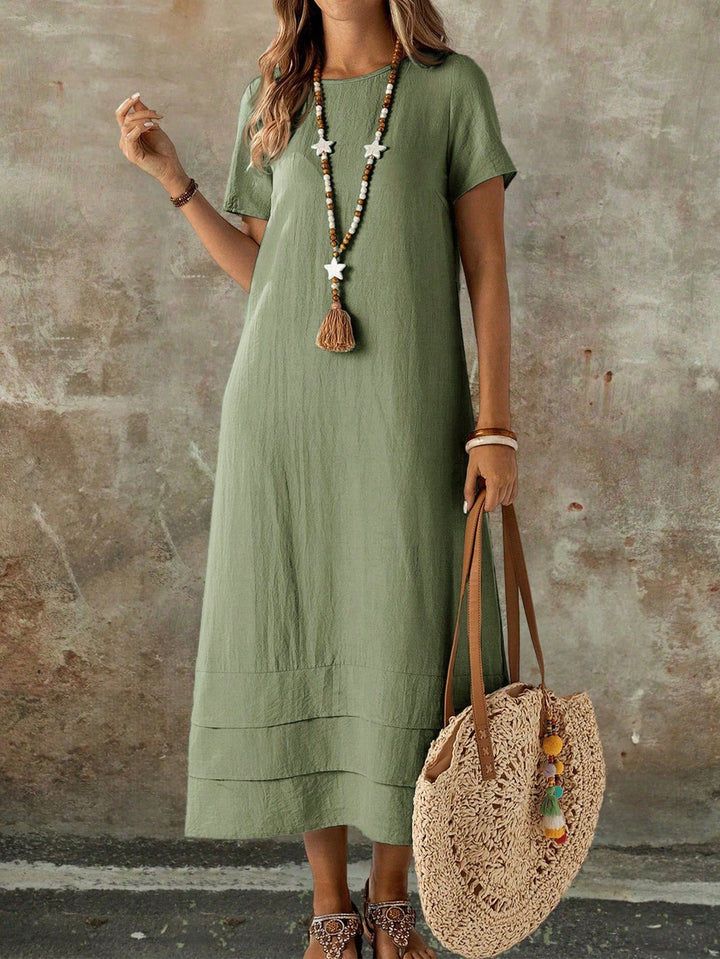 Rochie maxi SHEIN, turcoaz