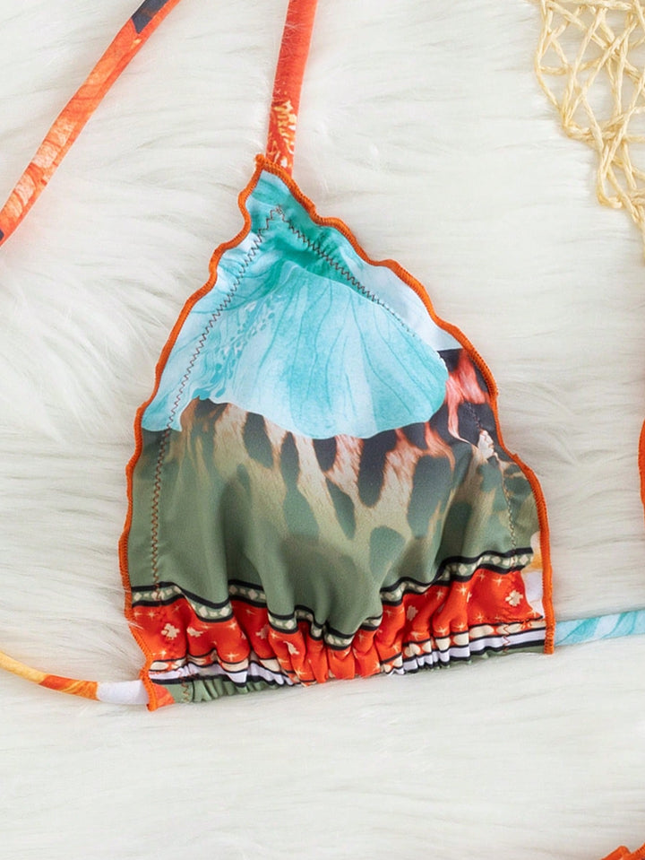 Set bikini Shein, Mix Culori