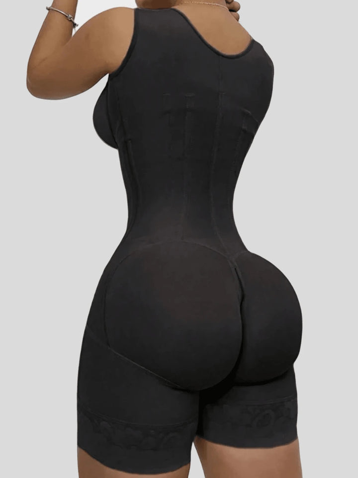 Salopetă modelatoare SHEIN, negru
