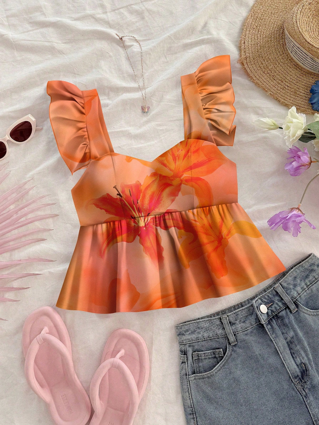 Top SHEIN, mix culori