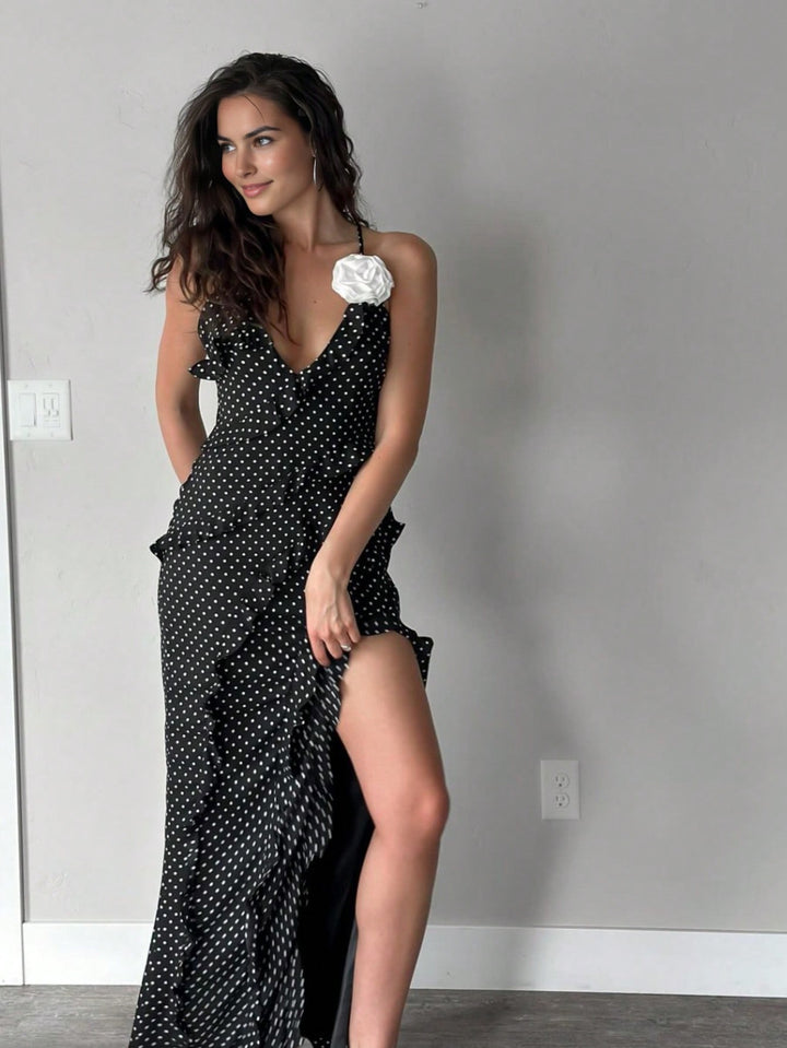 Rochie maxi SHEIN, negru