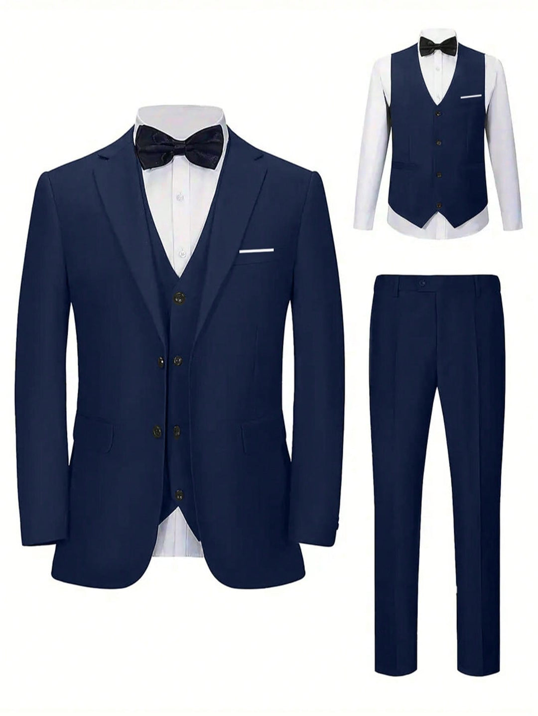 Costum SHEIN, albastru