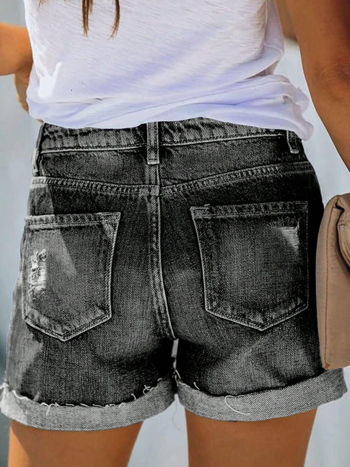 Pantaloni scurți SHEIN, gri